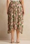 Women Ivory Printed Skirt - 3