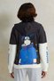 Senior Boys Black And White Printed Hooded Sweatshirt - 3