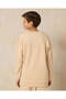 Senior Boys Beige Crew Neck Sweatshirt - 3