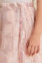Girls Lilac Butterfly Print Jacquard Skirt - 4