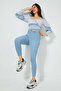 Blue Super-Skinny Fit Jegging - 2