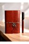 Mr Leather Kraft Paper Notebook and Pen Set Agenda Pen Gift Special Design Teacher's Day - 8