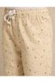 Boys Beige And Olive Printed Shorts Set (2 Piece) - 4