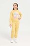 Yellow Girls Artwork Sweatshirt - 2