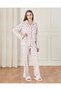 Senior Girls Pink Marie Cat Pyjama Set (2 Piece)