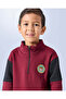 Boys Burgundy High Neck Sweatshirt - 4