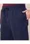 Men Navy Ottoman Lounge Shorts - 4