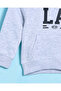 Infant Boys Grey Hooded Sweatshirt - 4