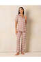 Women Multicolour Checkered Pyjama Set (2 Piece)