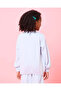 Girls Blue Dreamer Print Sweatshirt - 3