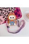 Labubu Cat Ear Silicone Bag Wallet Women Teen Girls Kids Baby 15X9 cm Gift Adjustable Strap