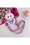 Labubu Cat Ear Silicone Bag Wallet Women Teen Girls Kids Baby 15X9 cm Gift Adjustable Strap - 2