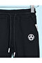 Infant Boys Black Printed Active Pants - 2