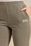 Women Green Ribbed Jogger Pants - 4
