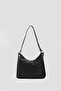 Valerie Braided Shoulder Bag Black