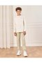 Senior Boys Beige Solid Active Pants - 2
