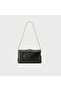 Graciela Quilted Shoulder Bag with Flap Closure and Chain Strap - 2