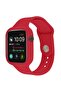 حزام بديل من السيليكون الناعم مع حافظة لساعة Apple Watch مقاس 42-44 مم