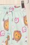 Infant Girls Mint Printed Active Pants - 2