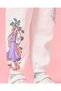 Girls Ivory Rapunzel Print Active Pants - 4