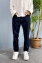 Navy Blue Jeans - Boyfriend Jeans - 6