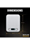 Electronic kitchen scale - 3