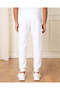 Men White Embellished Track Pants - 3