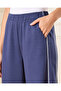 Women Navy Wide Leg Active Pants - 4