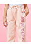 Girls Pink Active Track Pants - 4