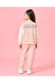 Girls Pink Buttoned Jog Suit (2 Piece) - 5
