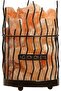 Himalayan Salt Lamp with Iron Bars