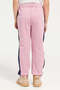 Girls Pink Track Pants - 3