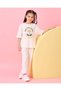 Girls Ivory Printed Active Pants - 2