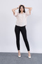 Women's Summer Stone Oversize Bat Sleeve Back Seam Pleated Shirt Daily Casual Stylish 7992 - 4