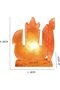 Himalayan Salt Lamp - Allah Name Shape - 3