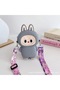 Labubu Cat Ear Silicone Bag Wallet Women Teen Girls Kids Baby 15X9 cm Gift Adjustable Strap