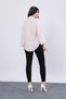 Women's Summer Stone Oversize Bat Sleeve Back Seam Pleated Shirt Daily Casual Stylish 7992 - 5