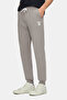 بنطلون رياضي رجالي من LUSKIN مصنوع من قطن الجرافيت القابل للانكماش مع أطراف مطاطية ومطبوعة بمقاس قياسي - 2
