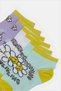 Infant Girls Assorted Ankle Length Socks (3 Pairs) - 2