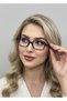 Women's Mabel Blue Light Protection Screen Glasses Leopard - 3