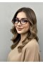 نظارات مابيل النسائية ذات الشاشة الواقية من الضوء الأزرق باللون البني - 3