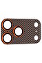 Apple iPhone 17 Pro Compatible Kevlar Carbon Fiber Metal Camera Lens Glass