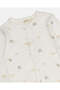 Baby White Lion Allover Print Sleepsuit - 2