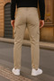 Men's Loose Fit Trendy High Waist Stone Cargo Pants - 5