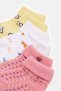 Infant Girls Assorted Jacquard Socks Set (3 Pairs) - 3