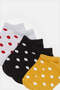 Infant Girls Assorted Ankle Length Socks (3 Pairs) - 2