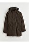 Southblue Khaki Standard Fit Hooded Men's Coat - 6