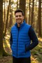 Men's Quilted Lined Pocketed Puffer Vest with Two Pockets - 3