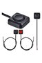 Button applique with thread, - 2