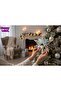 Christmas Pine Tree Ornament with Roses Model White Peak Star Star Tepelik 25 cm Hpy26020 - 5